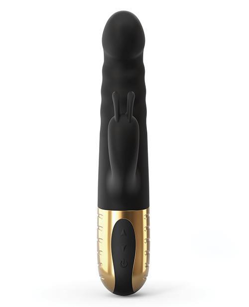 image of product,Dorcel G-stormer Thrusting G Spot Rabbit - Black-gold - SEXYEONE 
