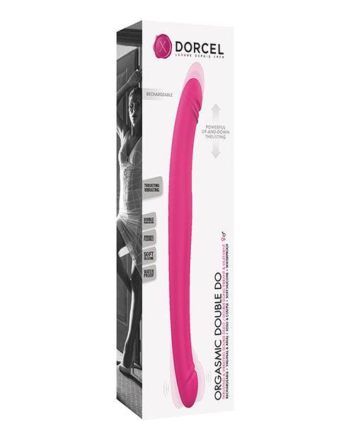 product image, Dorcel Orgasmic Double Do 16.5" Thrusting Dong - Pink - SEXYEONE