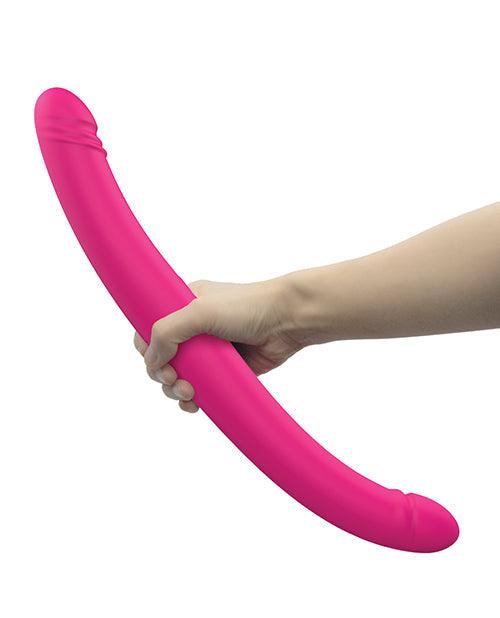 product image,Dorcel Orgasmic Double Do 16.5" Thrusting Dong - Pink - SEXYEONE