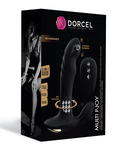 Dorcel P-joy Double Action Prostate Massager - Black - SEXYEONE