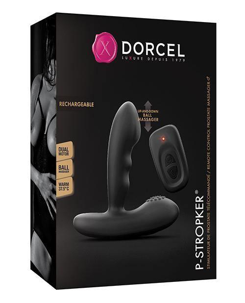 product image, Dorcel P-stroker Moving Bead Prostate Massager - Black - SEXYEONE 