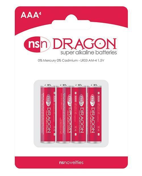 Dragon Alkaline Batteries - Aaa Pack Of 4 - SEXYEONE