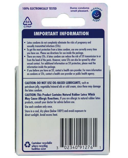 image of product,Durex Invisible Ulta Thin Condom - Box Of 3 - SEXYEONE 