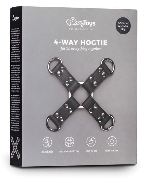 product image, Easy Toys Faux Leather Hogtie - Black - SEXYEONE