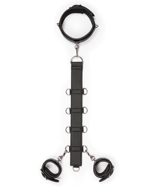 image of product,Easy Toys Neck To Wrist Restraint Set - Black - SEXYEONE 