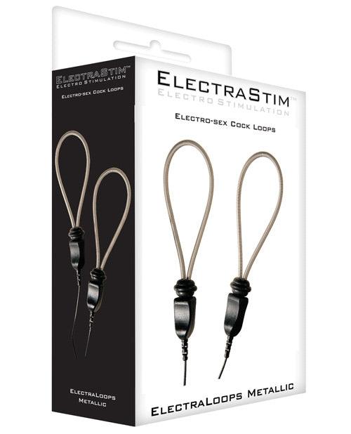 product image, Electrastim Accessory - Metallic Adjustable Cock Loops - {{ SEXYEONE }}