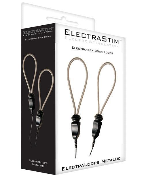 product image, Electrastim Accessory - Metallic Adjustable Cock Loops - {{ SEXYEONE }}