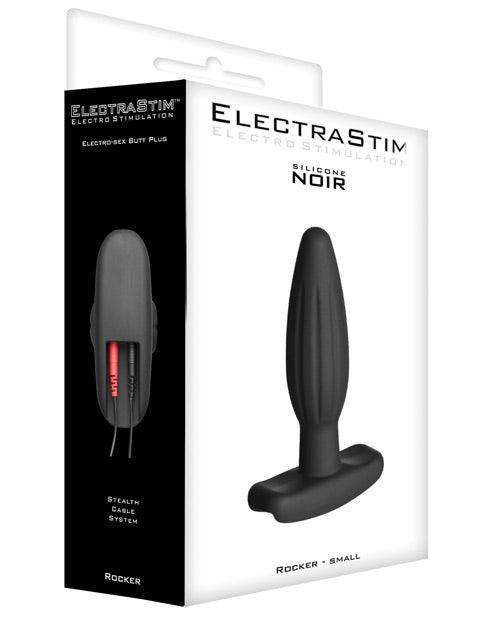 product image, Electrastim Accessory - Silicone Noir Rocker Butt Plug - {{ SEXYEONE }}