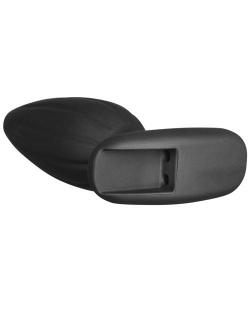 image of product,Electrastim Accessory - Silicone Noir Rocker Butt Plug - {{ SEXYEONE }}