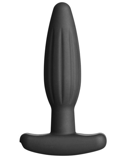 image of product,Electrastim Accessory - Silicone Noir Rocker Butt Plug - {{ SEXYEONE }}
