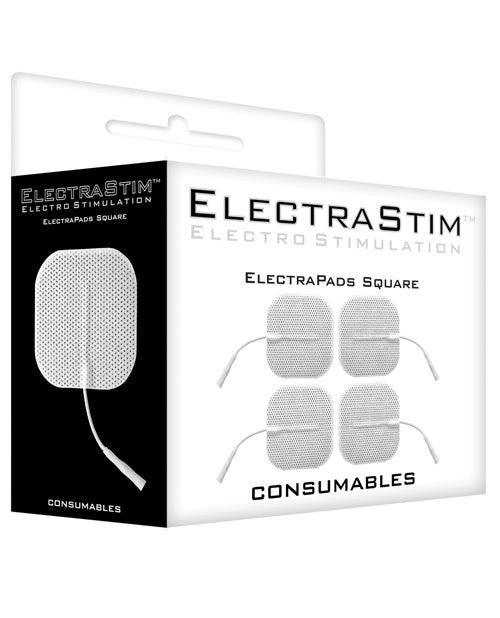 product image, Electrastim Accessory - Square Self Adhesive Pads (pack Of 4) - SEXYEONE