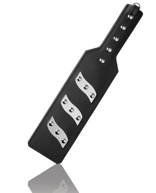 image of product,Electrastim Electrapaddle Leather Electro Spanking Paddle - SEXYEONE
