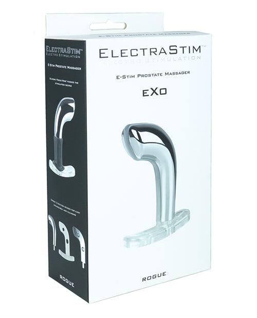 product image, Electrastim Exo Rogue Prostate Massager - Silver - {{ SEXYEONE }}