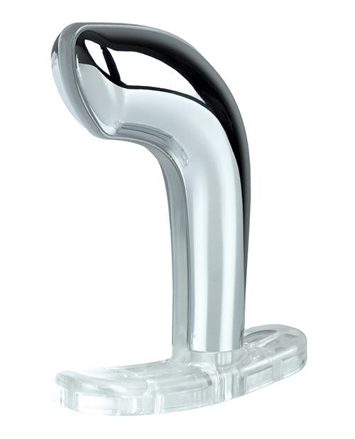 image of product,Electrastim Exo Rogue Prostate Massager - Silver - {{ SEXYEONE }}