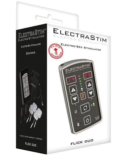 product image, Electrastim Flick Duo Stimulator Pack Em80-e - SEXYEONE 