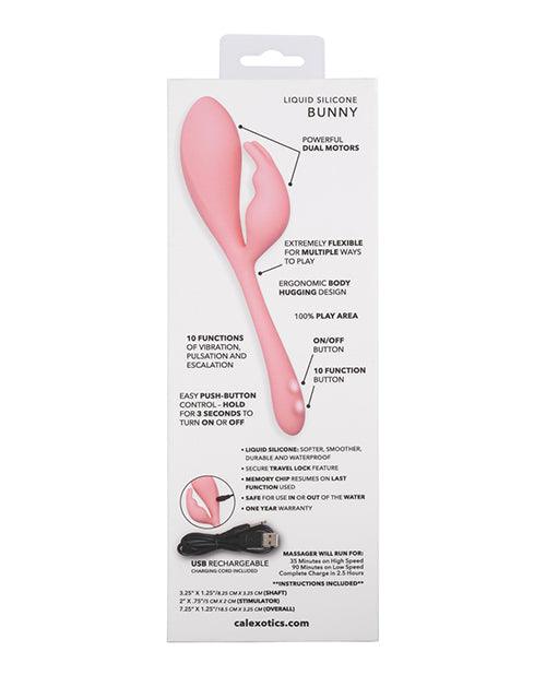 product image,Elle Liquid Silicone Bunny - Pink - {{ SEXYEONE }}