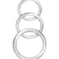 Enhancer Silicone Cockrings - Clear - SEXYEONE