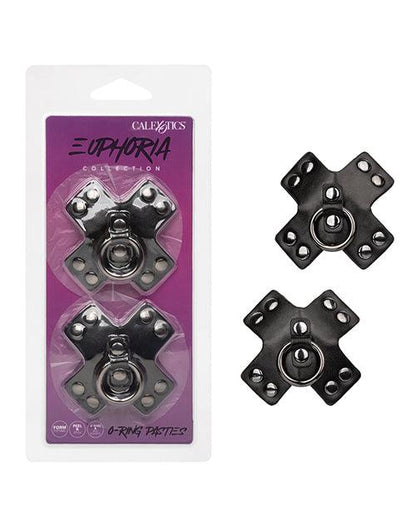 Euphoria Collection O-ring Pasties - Black O/s - SEXYEONE