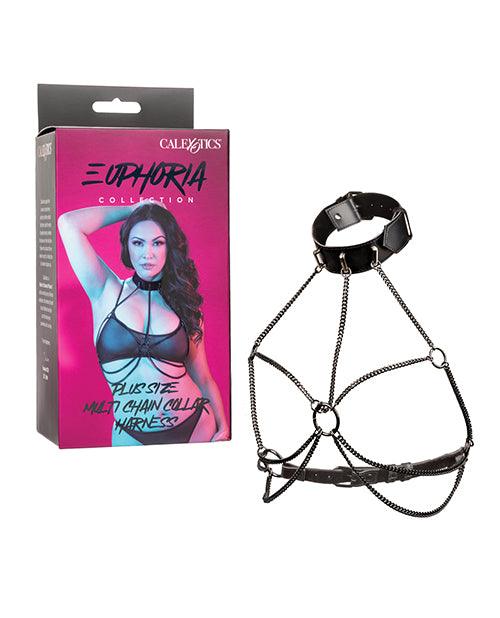 product image, Euphoria Collection Plus Size Multi Chain Collar Harness - SEXYEONE