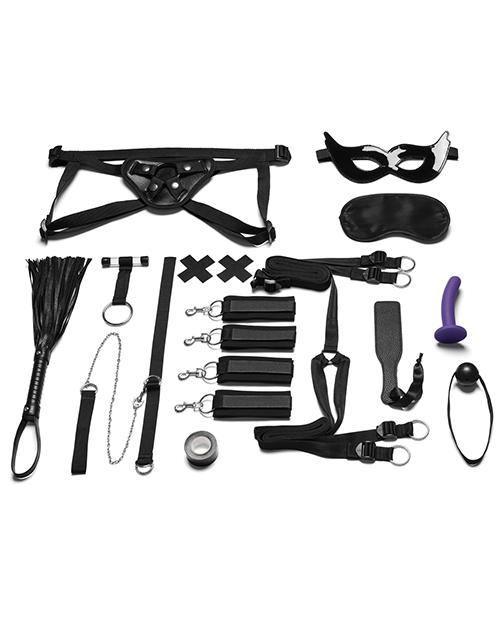 image of product,Everything You Need Bondage In A Box 12 Pc Bedspreader Set - SEXYEONE 