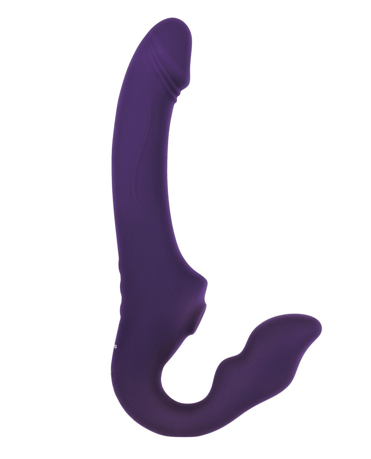 Evolved 2 Become 1 Strapless Strap On - Purple - {{ SEXYEONE }}