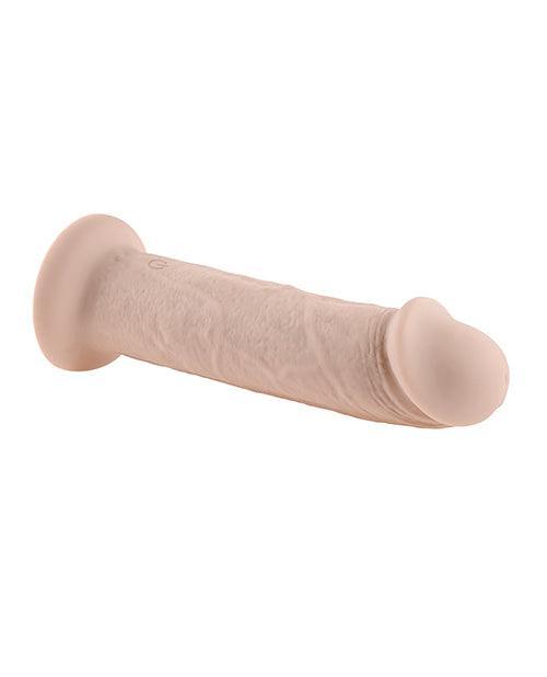 image of product,Evolved 7" Girthy Vibrating Dong - Light - SEXYEONE