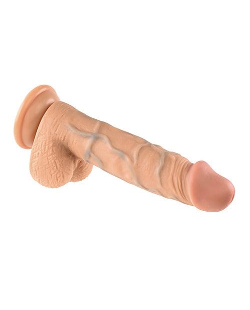 image of product,Evolved 8" Realistic Dildo W/balls - {{ SEXYEONE }}