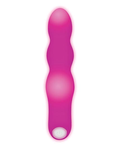 image of product,Evolved Afterglow Light Up Vibrator - Pink - SEXYEONE