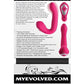 Evolved Buck Wild Come Hither Dual End Massager - Pink - SEXYEONE