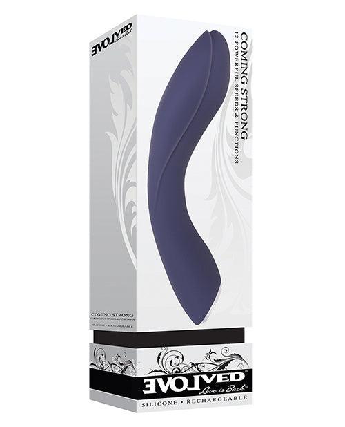product image, Evolved Coming Strong Vibrator - Blue - SEXYEONE
