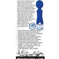 Evolved Dazzle Rechargeable Wand - Blue - SEXYEONE