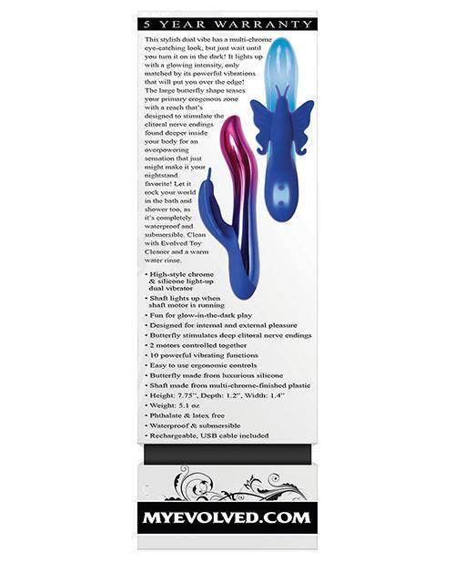image of product,Evolved Firefly Dual Stim - Blue - SEXYEONE 