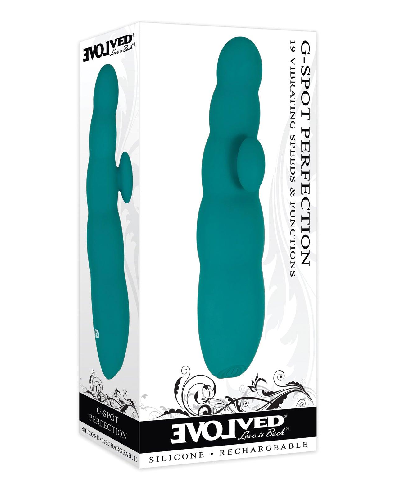 product image, Evolved G Spot Perfection Vibe - Teal - {{ SEXYEONE }}