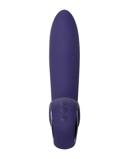 Evolved Inflatable G Rechargeable Vibrator - Purple - SEXYEONE 