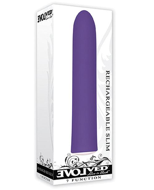 product image, Evolved Love Is Back Rechargeable Slim - Purple - {{ SEXYEONE }}