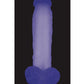 Evolved Luminous Dildo Non Vibrating - Purple - SEXYEONE 