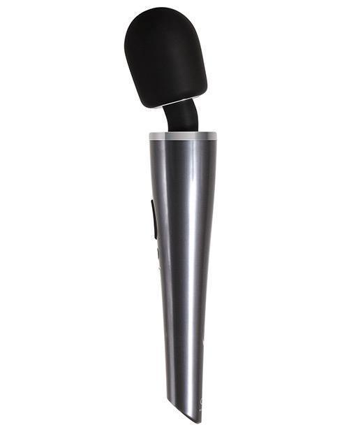 image of product,Evolved Mighty Metallic Wand - Gray-black - SEXYEONE