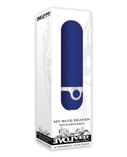 product image, Evolved My Blue Heaven Rechargeable Bullet - Blue - {{ SEXYEONE }}