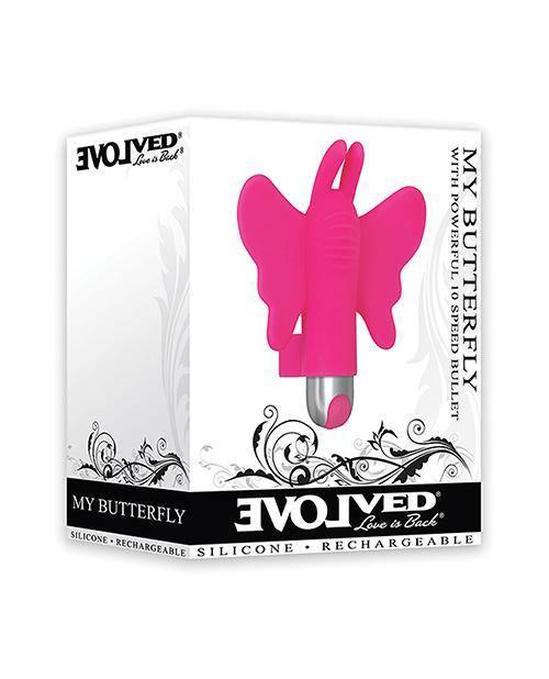 product image, Evolved My Butterfly W-powerful 10 Speed Bullet - Pink - SEXYEONE 