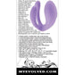 Evolved Petite Tickler Mini Vibe W-remote - Purple - SEXYEONE