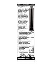 image of product,Evolved Real Simple Rechargeable Bullet - Black Chrome - {{ SEXYEONE }}