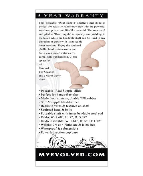 product image,Evolved Real Supple Poseable 7" - {{ SEXYEONE }}