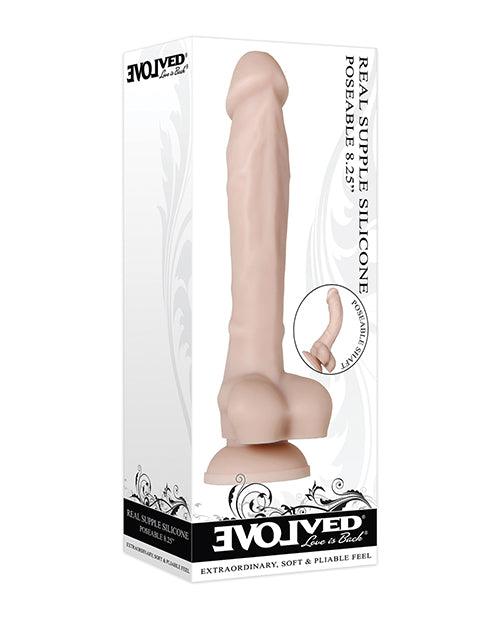 product image, Evolved Real Supple Silicone Poseable 8.25” - {{ SEXYEONE }}