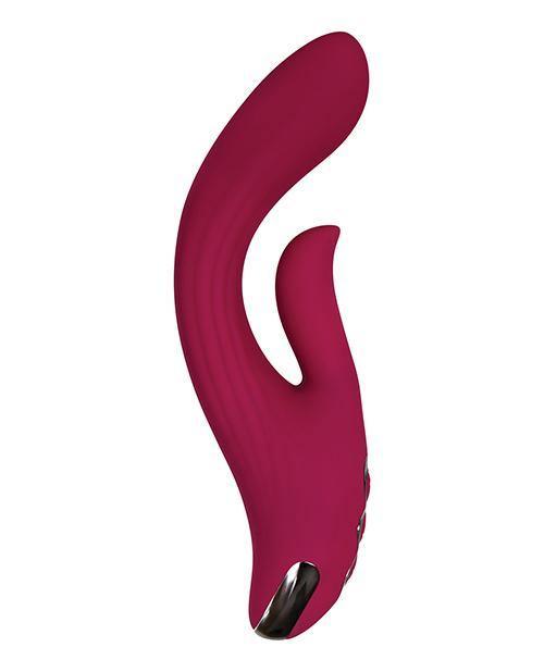 image of product,Evolved Red Dream Dual Stim - Burgundy - SEXYEONE 