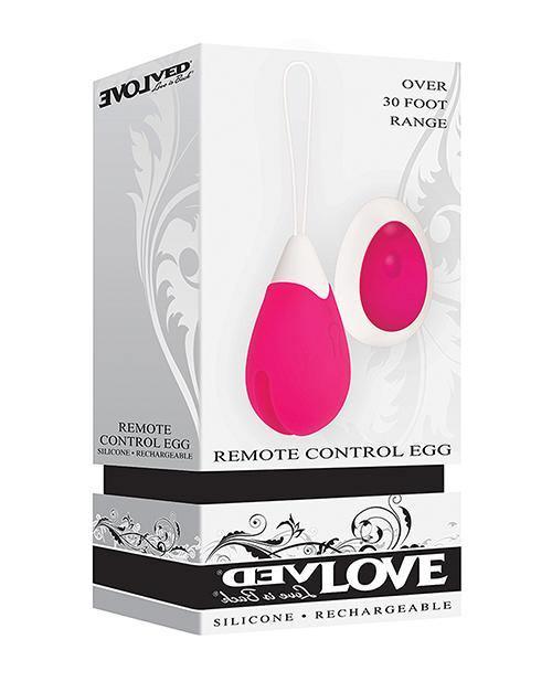 product image, Evolved Remote Control Egg - Pink - SEXYEONE 