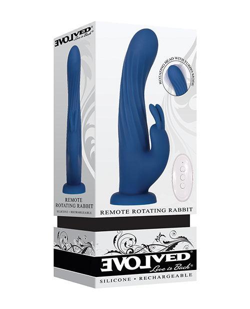 product image, Evolved Remote Rotating Rabbit - Blue - SEXYEONE