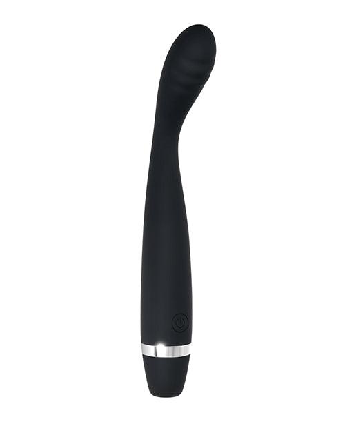 image of product,Evolved Skinny G  Silicone G Spot Vibrator - Black - {{ SEXYEONE }}