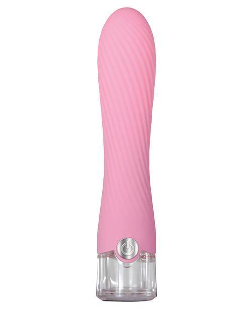 image of product,Evolved Sparkle Rechargeable Vibrator - Pink - SEXYEONE 