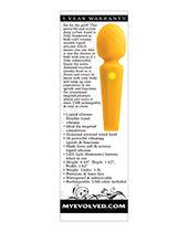 product image,Evolved Sunshine Flexible Wand Vibrator - Yellow - {{ SEXYEONE }}