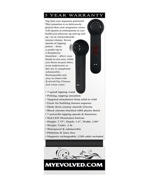 image of product,Evolved Tap Dance Tapping Wand - Black - {{ SEXYEONE }}